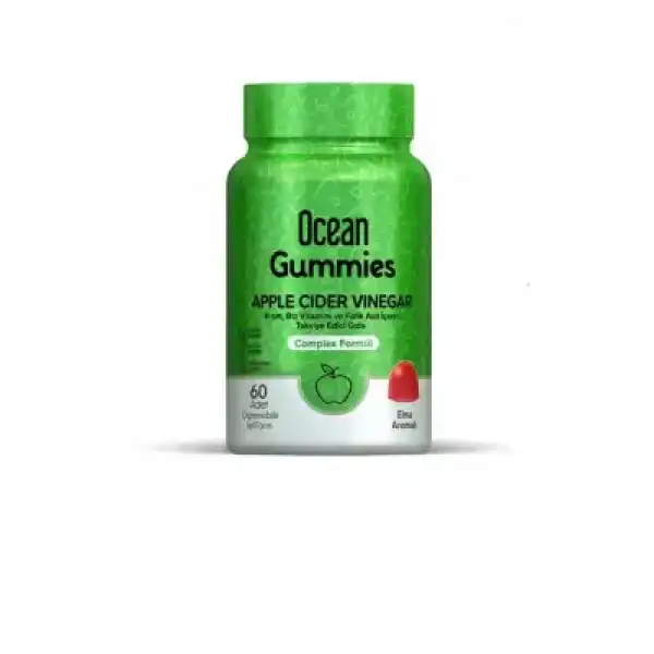 Ocean Gummies Apple Cider Vinegar 60 Yumuşak Tablet