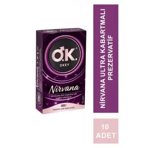 Okey Nirvana 10 Adet Prezervatif