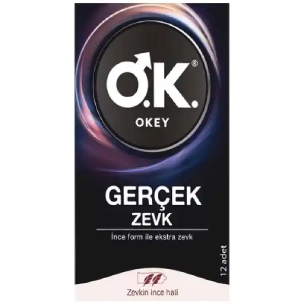 Okey Prezervatif Gerçek Zevk 12li
