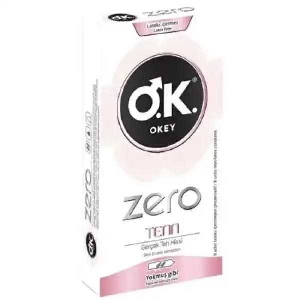 Okey Zero Tenn Prezervatif 8 Adet