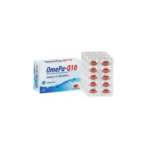 Omepa-Q10 Omega3 Ubiquinol 30 Kapsül 3 lü paket