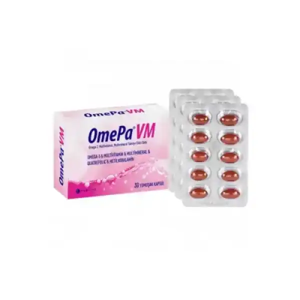 OmePa VM 30 Yumuşak Kapsül