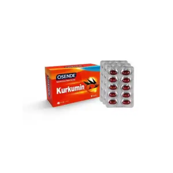 Osende Kurkumin 30 Yumuşak Kapsül