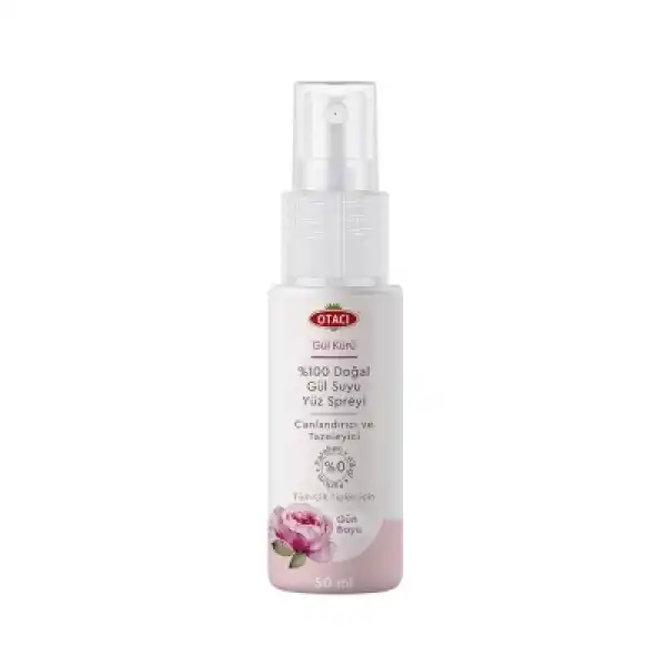Otacı Gül Kürü %100 Doğal Gül Suyu Yüz Spreyi 50 ml