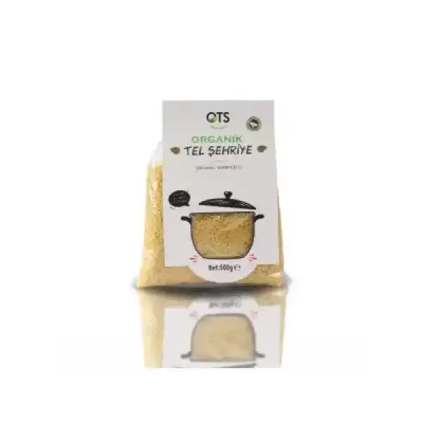 Ots Organik Tel Şehriye 500 Gr