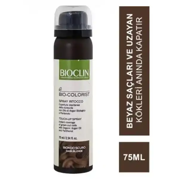 OUTLET - Bioclin Bio Colorist Touch Up Sprey - Dark Blonde - 75 ml