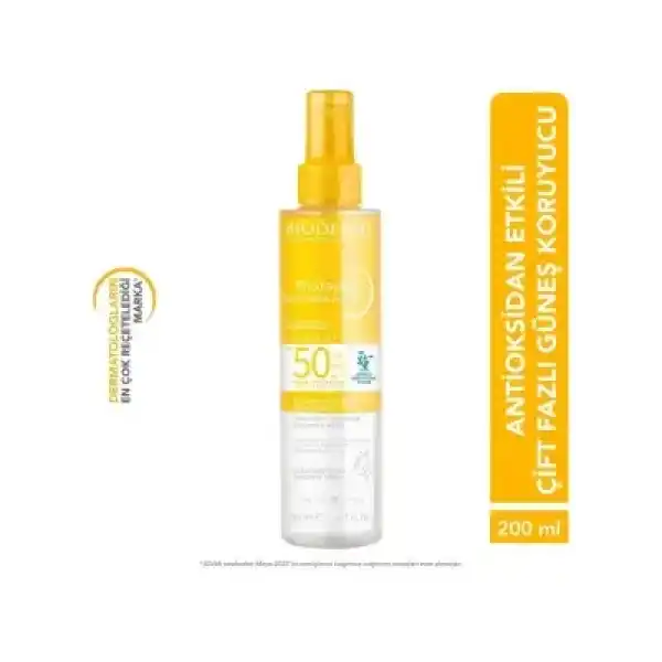OUTLET-Bioderma Photoderm Anti-Ox Sun Protective Water SPF50 200 ml
