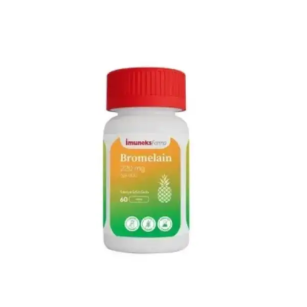 OUTLET - İmuneks Bromelain 220mg 60 Tablet