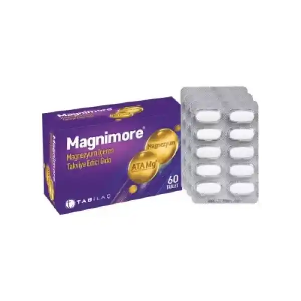 OUTLET - Magnimore Takviye Edici Gıda 60 Tablet
