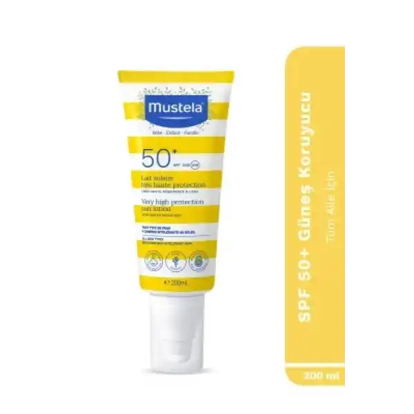 OUTLET-Mustela Very High Protection Sun Lotion Spf50 200ml