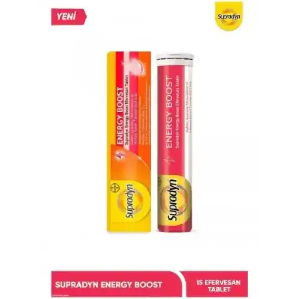 OUTLET - Supradyn Energy Boost 15 Efervesan Tablet