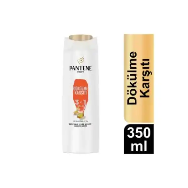 Pantene Pro-V 3ü 1 Arada Dökülme Karşıtı Şampuan 350 ml