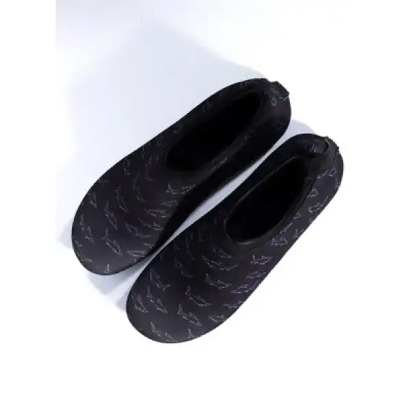 Peluche Erkek Deniz Ayakkabısı - Siyah Shark