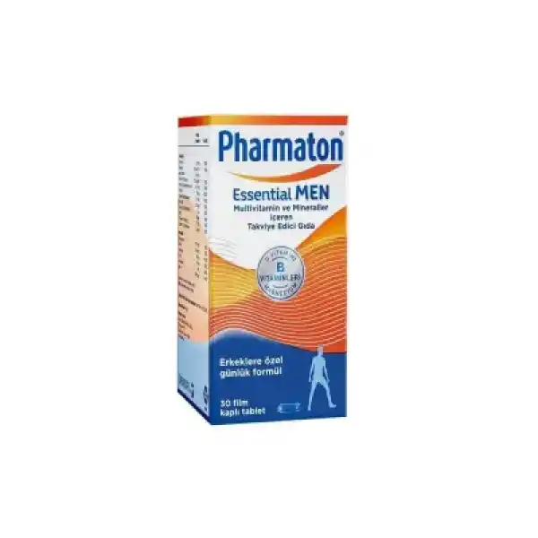 Pharmaton Essential Men Takviye Edici Gıda 30 Tablet