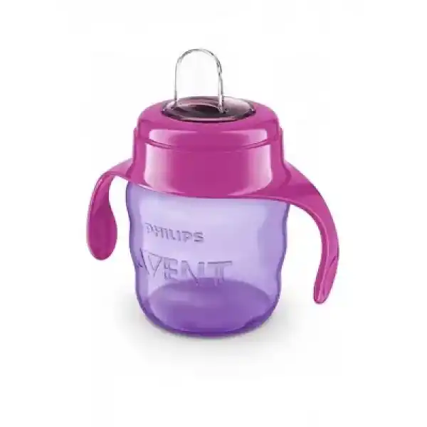 Philips Avent Slikon Uçlu PP Damlatmaz Bardak 6+ Ay 200 ml - Kız - SCF551-03 -