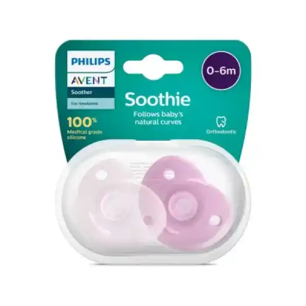 Philips Avent Soothie 2li Emzik - Kız - SCF099/22 0-6 Ay