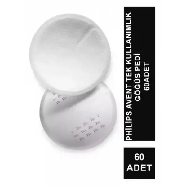 Philips Avent Tek Kullanımlık Göğüs Pedi 60 Adet - SCF254/61 -