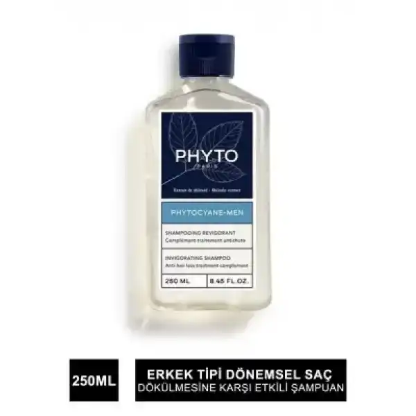 Phyto Phytocyane Erkek Tipi Dökülme Giderici Şampuan 250ml