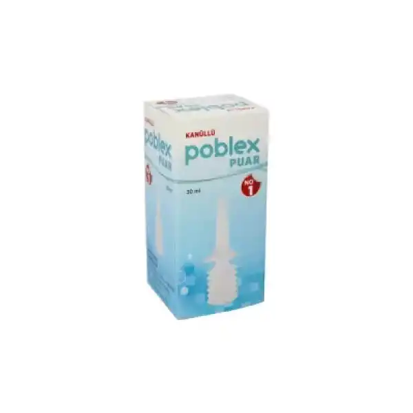 Poblex Kanüllü Puar No:1 30 ml