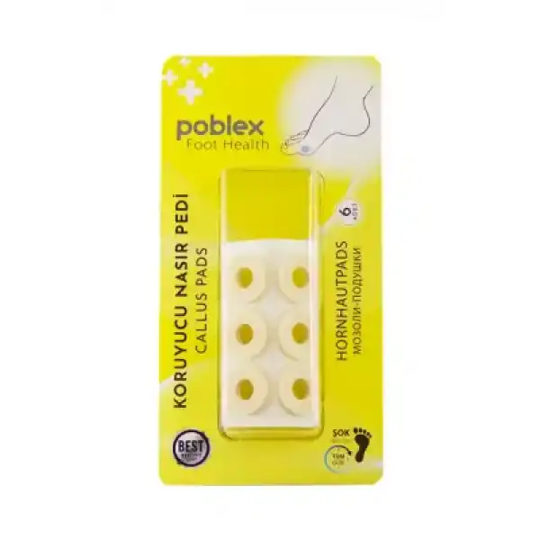 Poblex Koruyucu Nasır Pedi 6 Adet