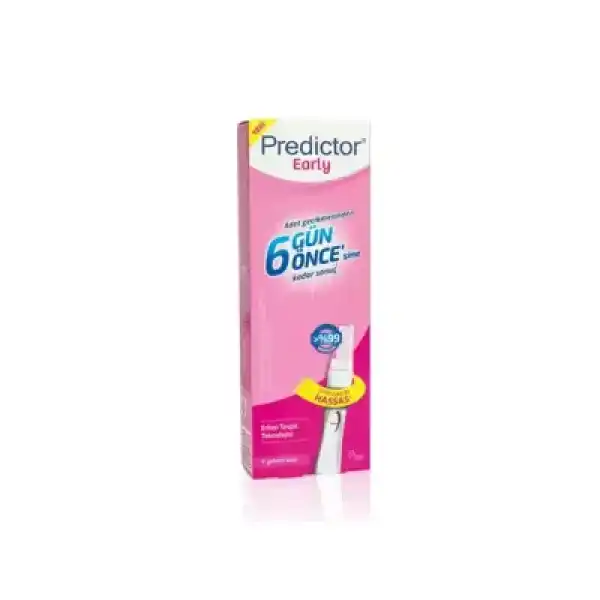 Predictor Early Erken Gebelik Testi -6 Gün Önce-