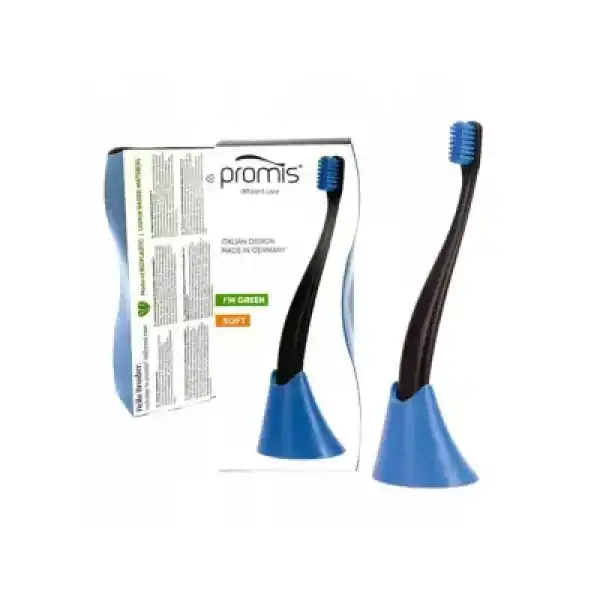 Promis Biplastic Single Diş Fırçası 6750 - Soft - Blue - Tutucu Hediyeli