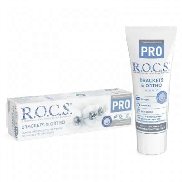 Rocs Brackets & Ortho Pro Özel Diş Macunu 60ml