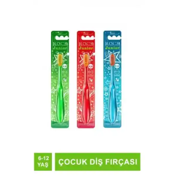 Rocs Junior 6-12 Yaş Çocuk Diş Fırçası