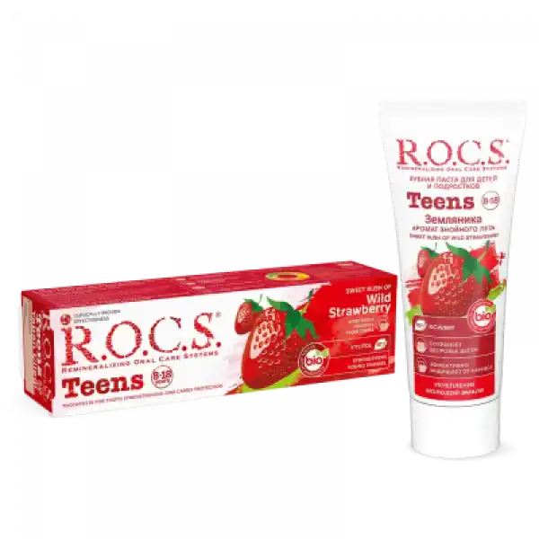 ROCS Teens Yaban Çileği Diş Macunu 60 ml