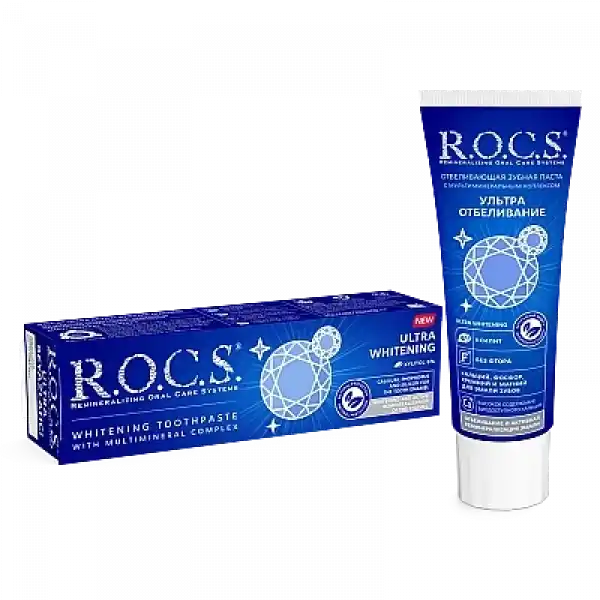 Rocs Ultra Beyazlatıcı Diş Macunu 75 ml