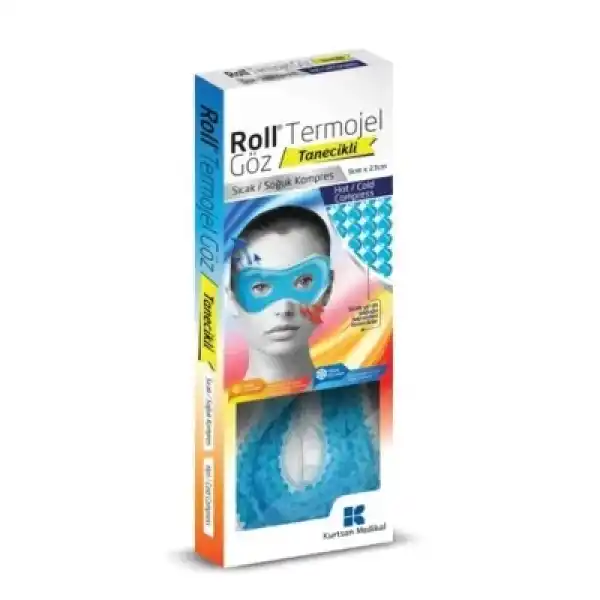 Roll Termojel Sıcak Soğuk Göz Tanecikli Kompres 9 cm x 23 cm