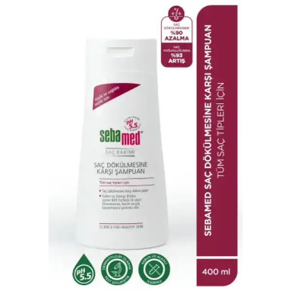 Sebamed Anti Hair Loss Saç Dökülmesine Karşı  Şampuan 400 ml