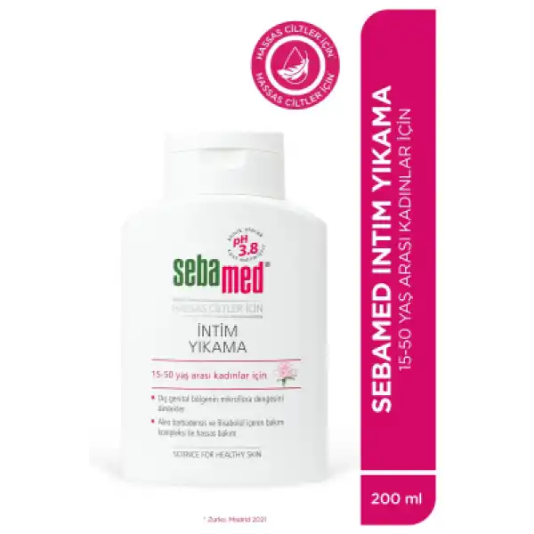 Sebamed İntim Likit Yıkama Jeli pH3.8 200 ml