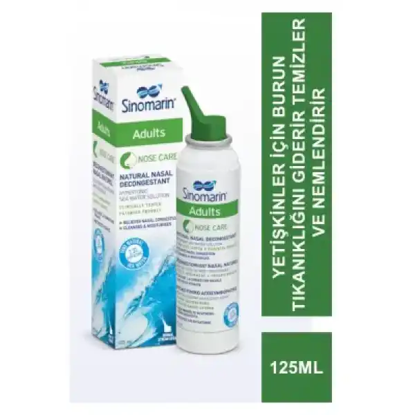 Sinomarin Yetişkin Deniz Suyu Spreyi 125 ml