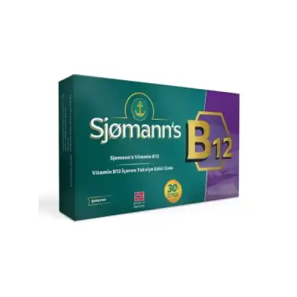 Sjomanns B12 30 Çiğnenebilir Jel Tablet