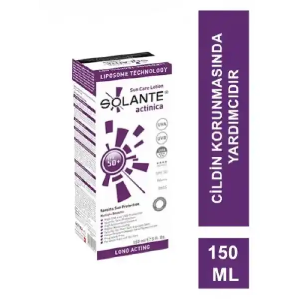 Solante Actinica Spf 50+ Güneş Koruyucu Losyon 150 ml