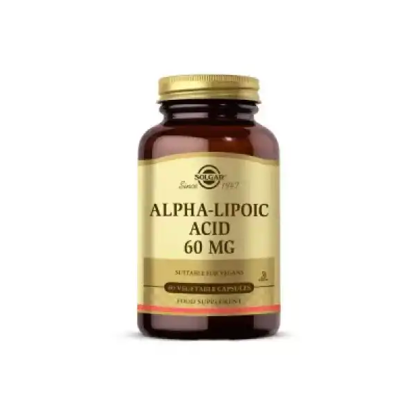 Solgar Alpha Lipoic Acid 60 mg 60 Kapsül
