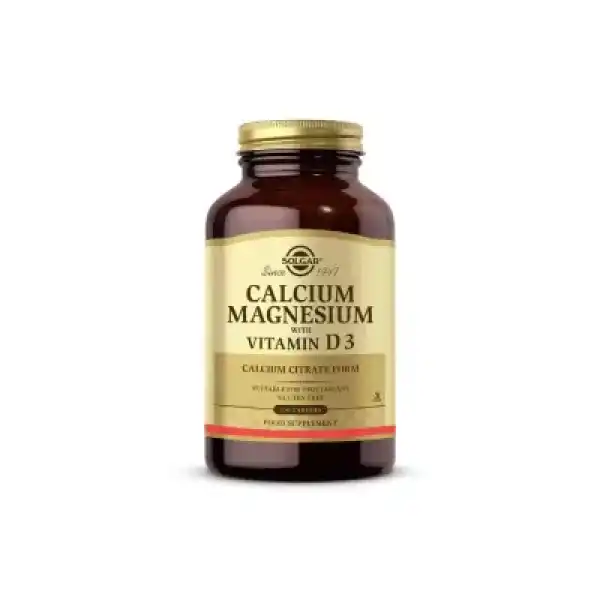 Solgar Calcium Magnesium with Vitamin D3 150 Tablet