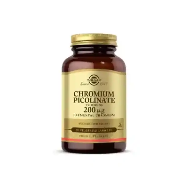 Solgar Chromium Picolinate 200 mcg 90 Kapsül