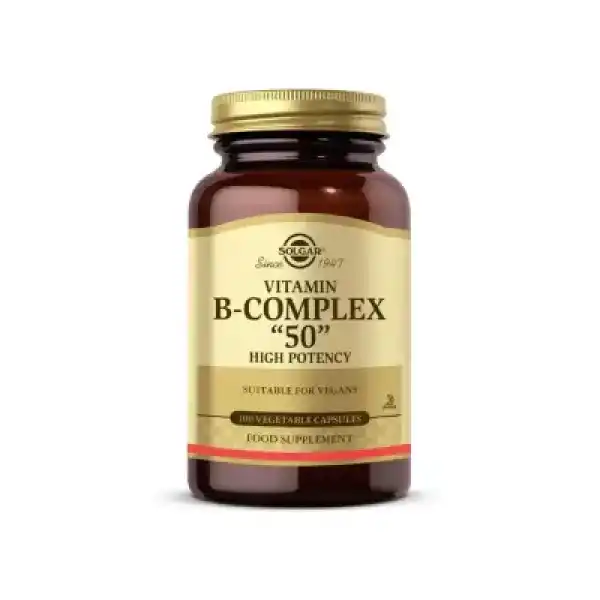 Solgar Vitamin B-Complex 50 - 100 Bitkisel Kapsül