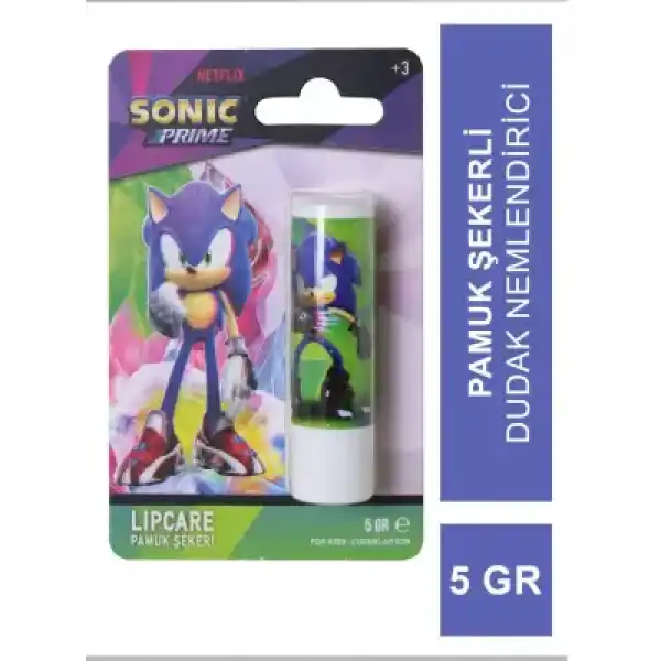 Sonic Lipcare Çocuk Dudak Koruyucu Pamuk Şekerli 5 gr