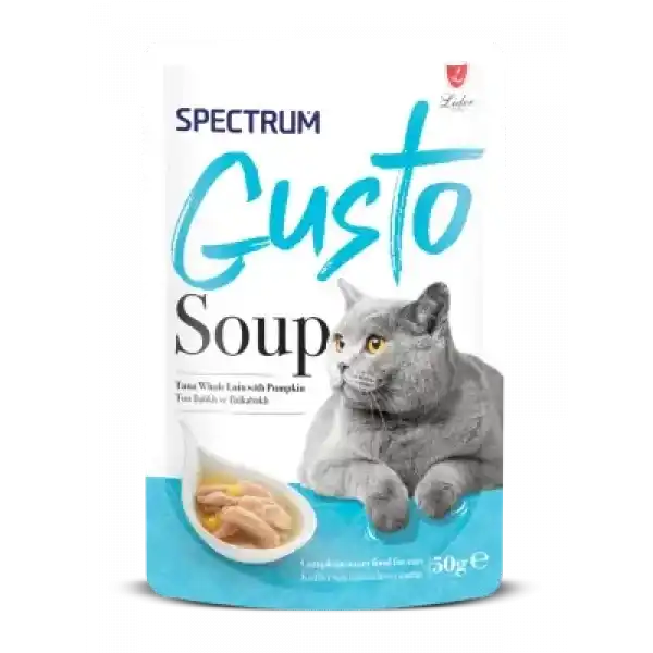 Spectrum Gusto Ton Balıklı ve Balkabaklı Kedi Çorba 50gr