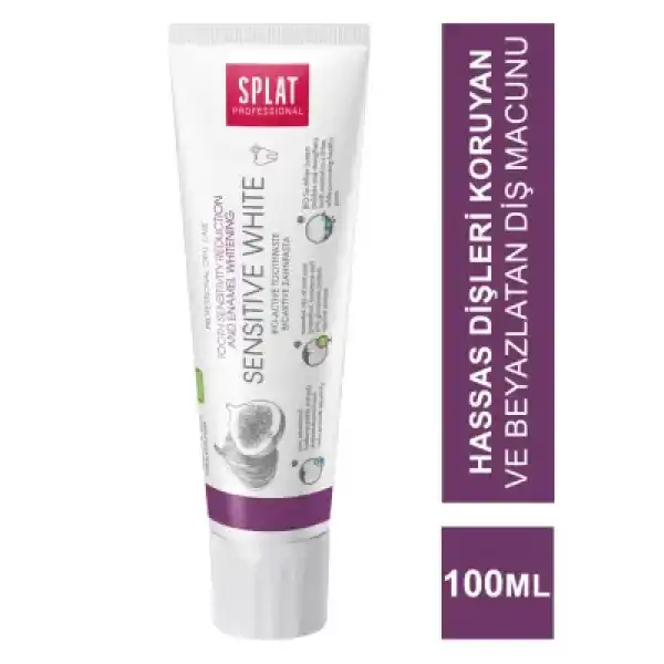 Splat Sensitive White Diş Macunu 100 ml