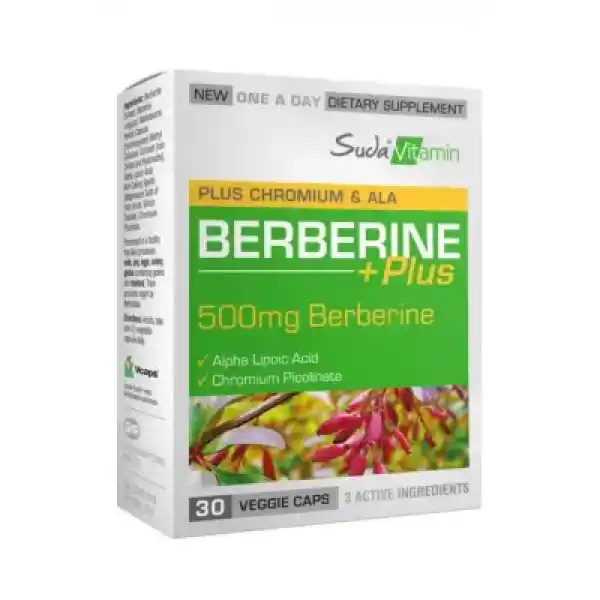 Suda Vitamin Berberine Plus 30 Kapsül