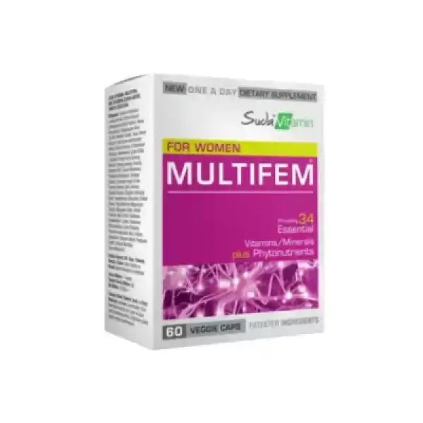 Suda Vitamin Multifem Multivitamin 60 Kapsül