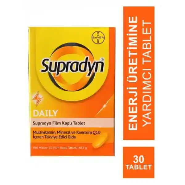 Supradyn Koenzim Q10 Multivitamin 30 Tablet