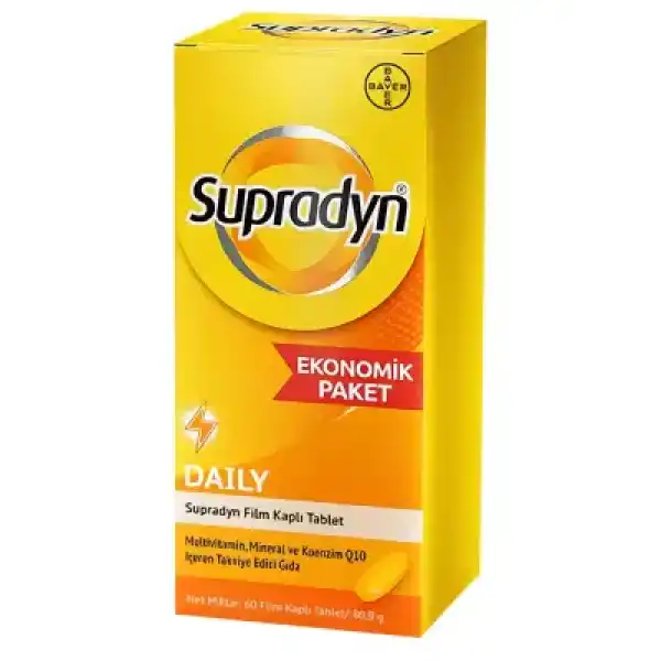 Supradyn Koenzim Q10 Multivitamin 60 Tablet