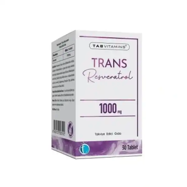 Tabvitamins Trans Resveratrol 30 Tablet
