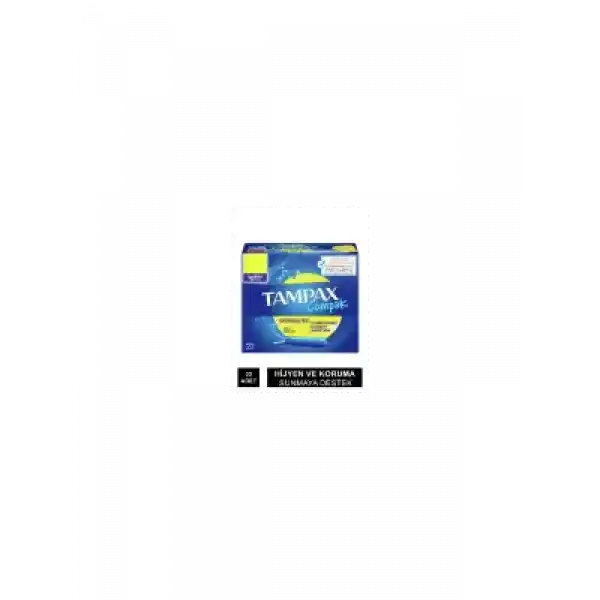 Tampax Compak Normal Tampon 22 Adet