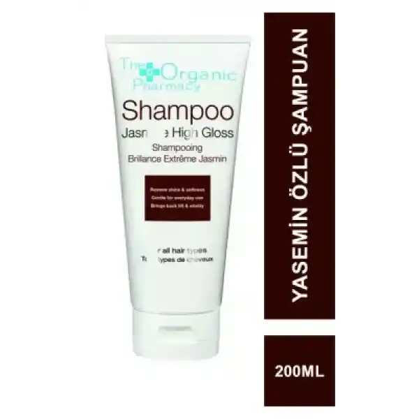 The Organic Pharmacy Jasmine High Gloss Shampoo Yasemin Özlü Şampuan 200 ml